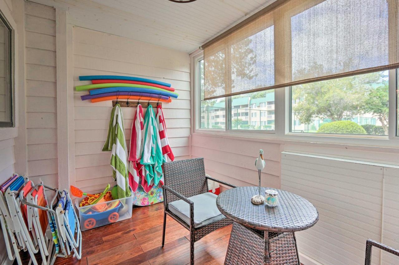 Colorful Hilton Head Condo With Beach And Pool Access! Hilton Head Island Eksteriør billede
